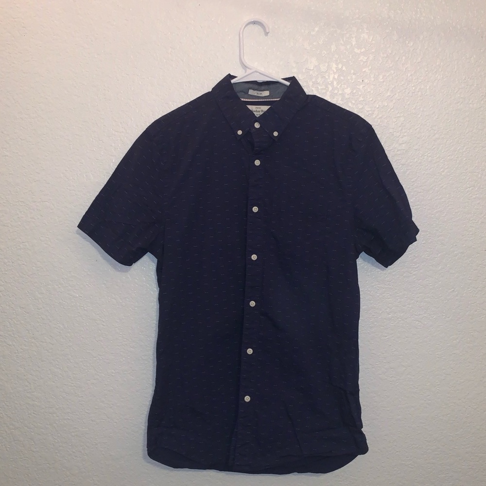 Hawker Rye slim fit stretch dress shirt